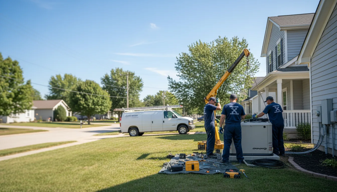 Generator Installation in New Holland, IL near me